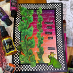 Ranger Dylusions Mini Archival Ink Pads Kit 1 Dyan Reaveley amdk85218 Fairy Tale Journal Page | color-code:ALT02