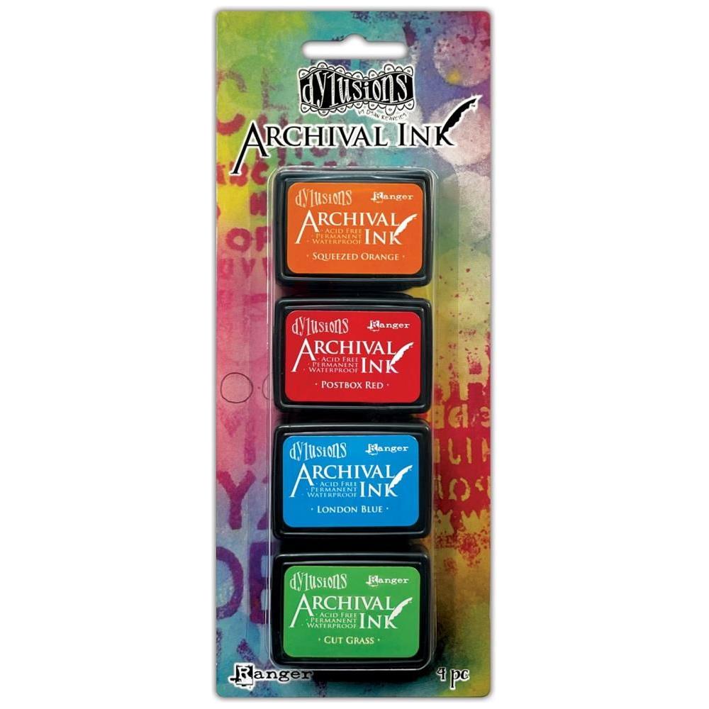 Ranger Dylusions Mini Archival Ink Pads Kit 2 Dyan Reaveley amdk85225