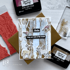 Ranger Dylusions Mini Archival Ink Pads Kit 4 Dyan Reaveley amdk85249 Woodland Hello Card | color-code:ALT01