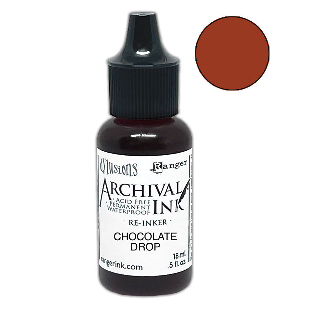 Ranger Dylusions Mini Archival Ink Pads Kit 8 And Reinkers Bundle Dyan Reaveley ARD92124
