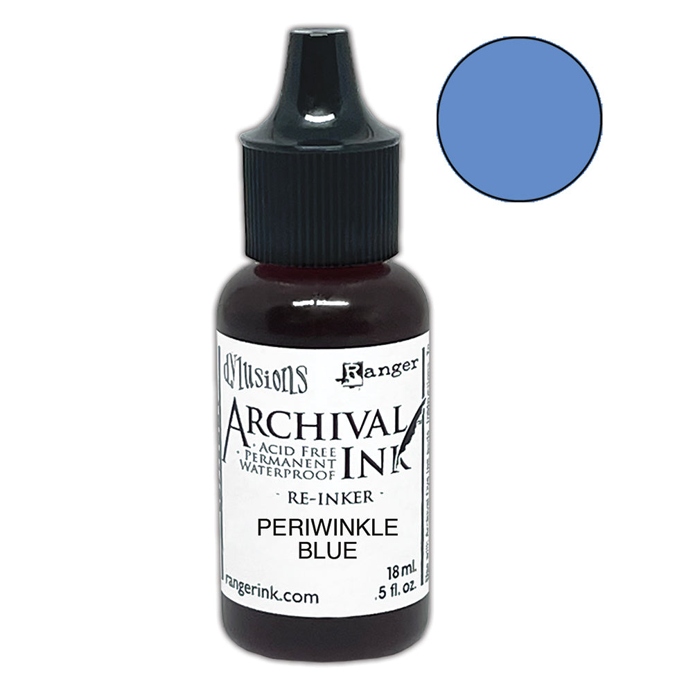 Ranger Dylusions Periwinkle Blue Archival Reinker Dyan Reaveley ard92216