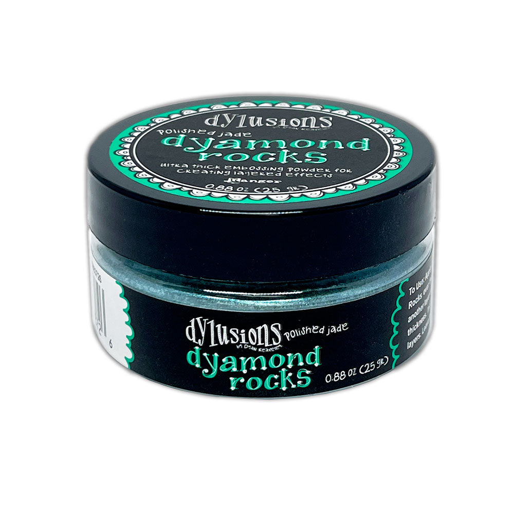 Ranger Dylusions Polished Jade Dyamond Rocks Embossing Powder dym83726