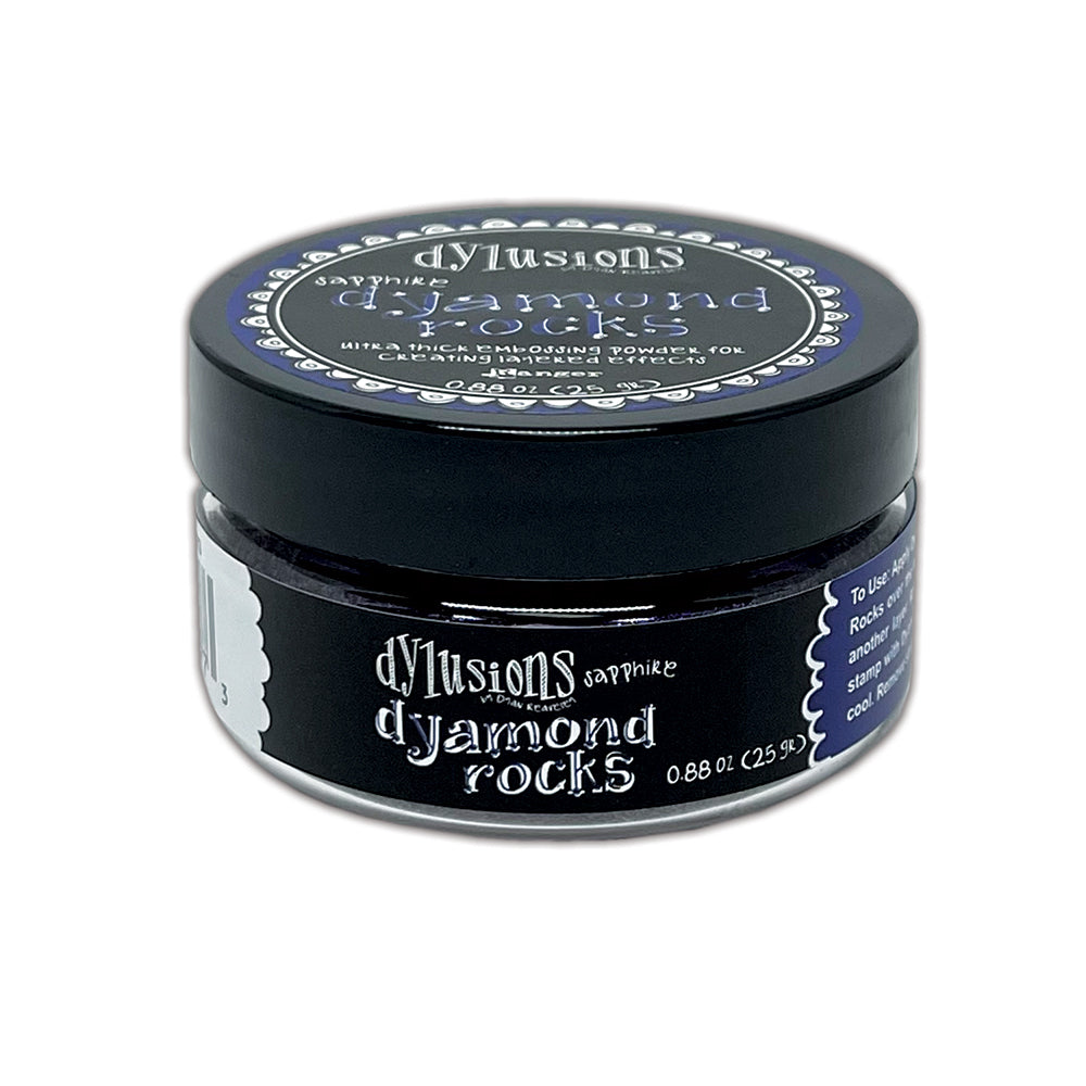 Ranger Dylusions Sapphire Dyamond Rocks Embossing Powder dym89773