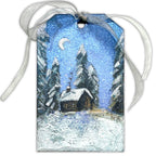Ranger Dylusions Tags Large Dyamond Boards dym86741 Christmas Cabin Tag | color-code:ALT03