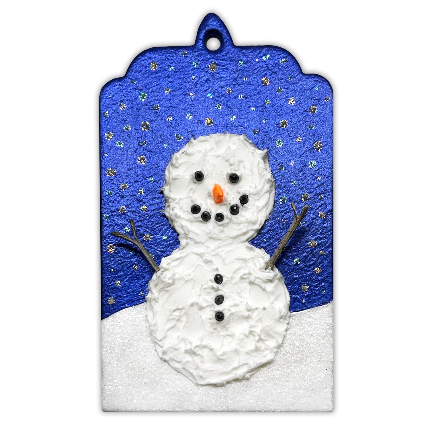 Ranger Dylusions Tags Large Dyamond Boards dym86741 Snowman Tag | color-code:ALT02