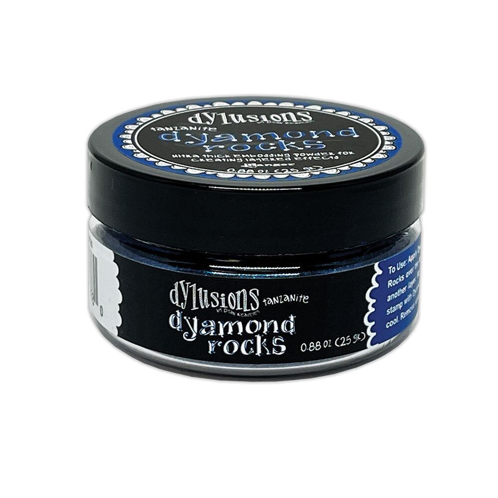 Ranger Dylusions Tanzanite Dyamond Rocks Embossing Powder dym89780