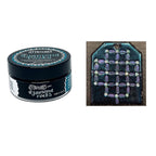 Ranger Dylusions Topaz Dyamond Rocks Embossing Powder dym89803 Swatch and Jar
