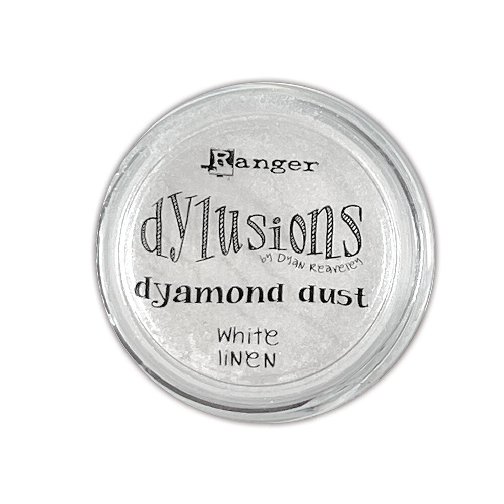 Ranger Dylusions White Linen Dyamond Dust dym89711