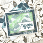 Ranger Embossing Antiquities Powder Verdigris EPJ37569 Textured Cardstock Project | color-code:ALT01