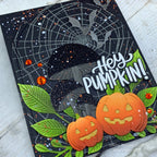 Ranger Embossing Powder Glow Up epj79095 Pumpkin Halloween Card | color-code:ALT01