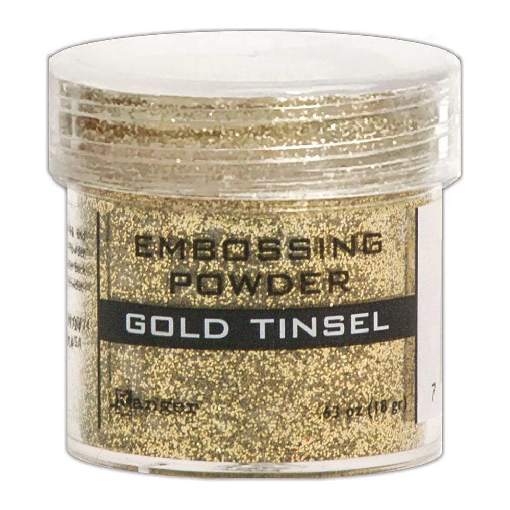 Ranger Embossing Powder Metallic Tinsel Bundle Of 3 Gold Tinsel