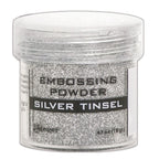 Ranger Embossing Powder Metallic Tinsel Bundle Of 3 Silver Tinsel