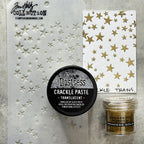 Ranger Embossing Powder Princess Gold EPJ37477 Crackle Paste Translucent Stars | color-code:ALT07