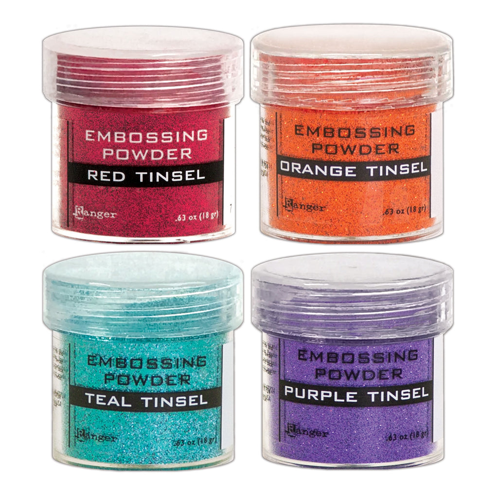 Ranger Embossing Powder Tinsel Bundle Of 4