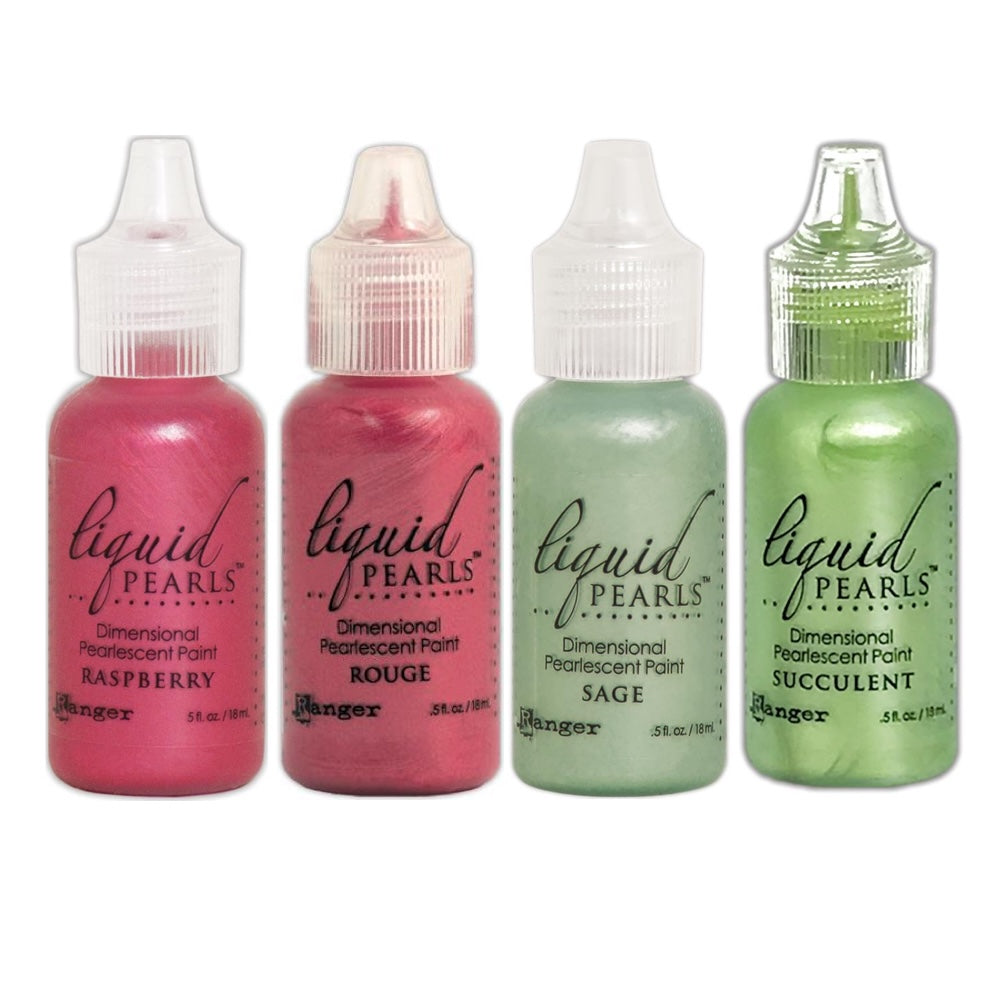 Ranger Liquid Pearls Pearlescent Paint Holiday Favorites Bundle