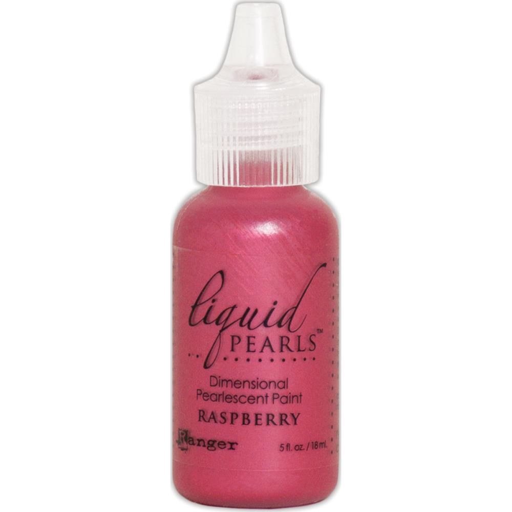 Ranger Liquid Pearls Pearlescent Paint Holiday Favorites Bundle Raspberry