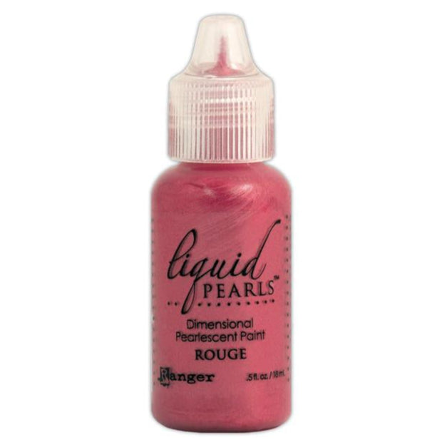 Ranger Liquid Pearls Pearlescent Paint Holiday Favorites Bundle Rouge