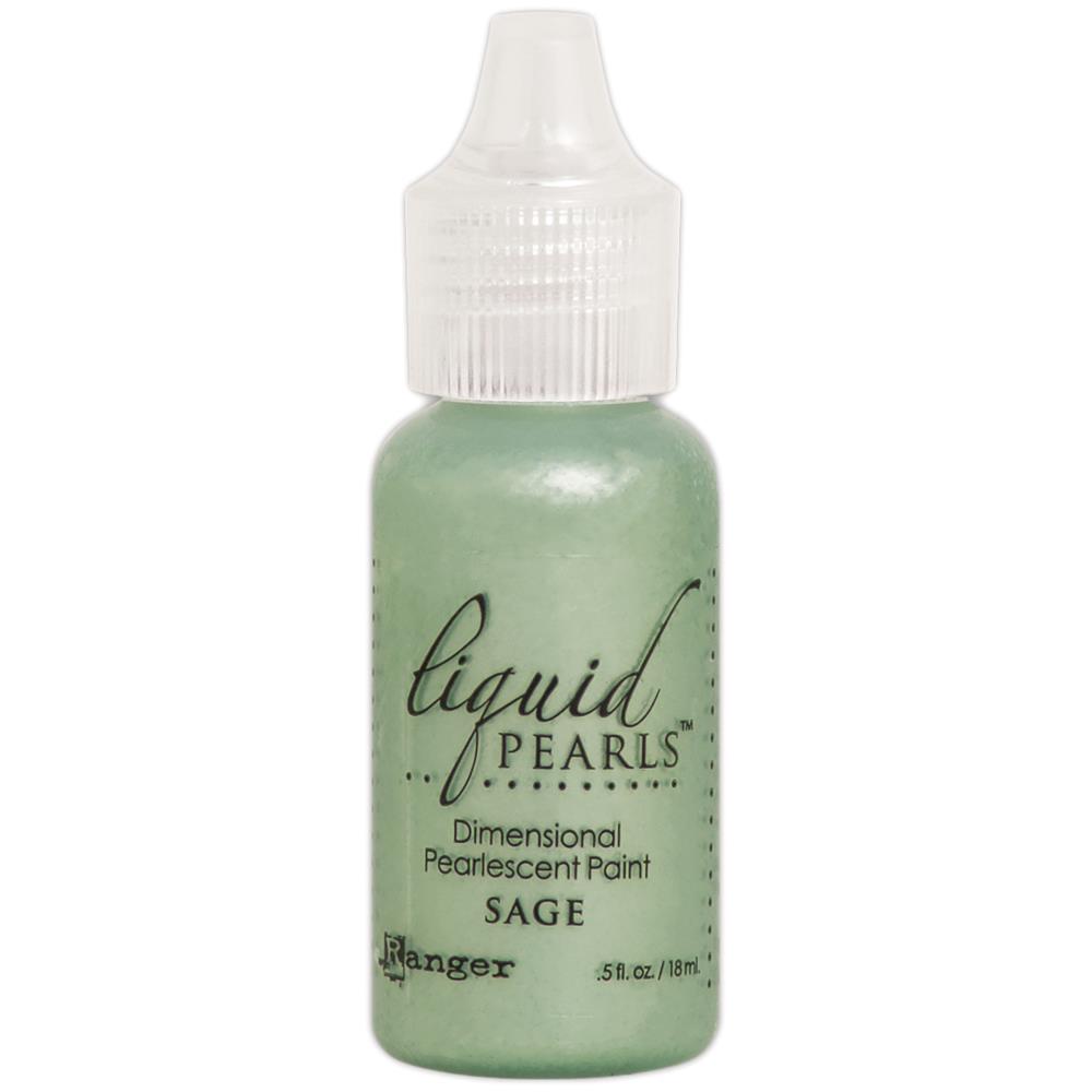Ranger Liquid Pearls Pearlescent Paint Holiday Favorites Bundle Sage