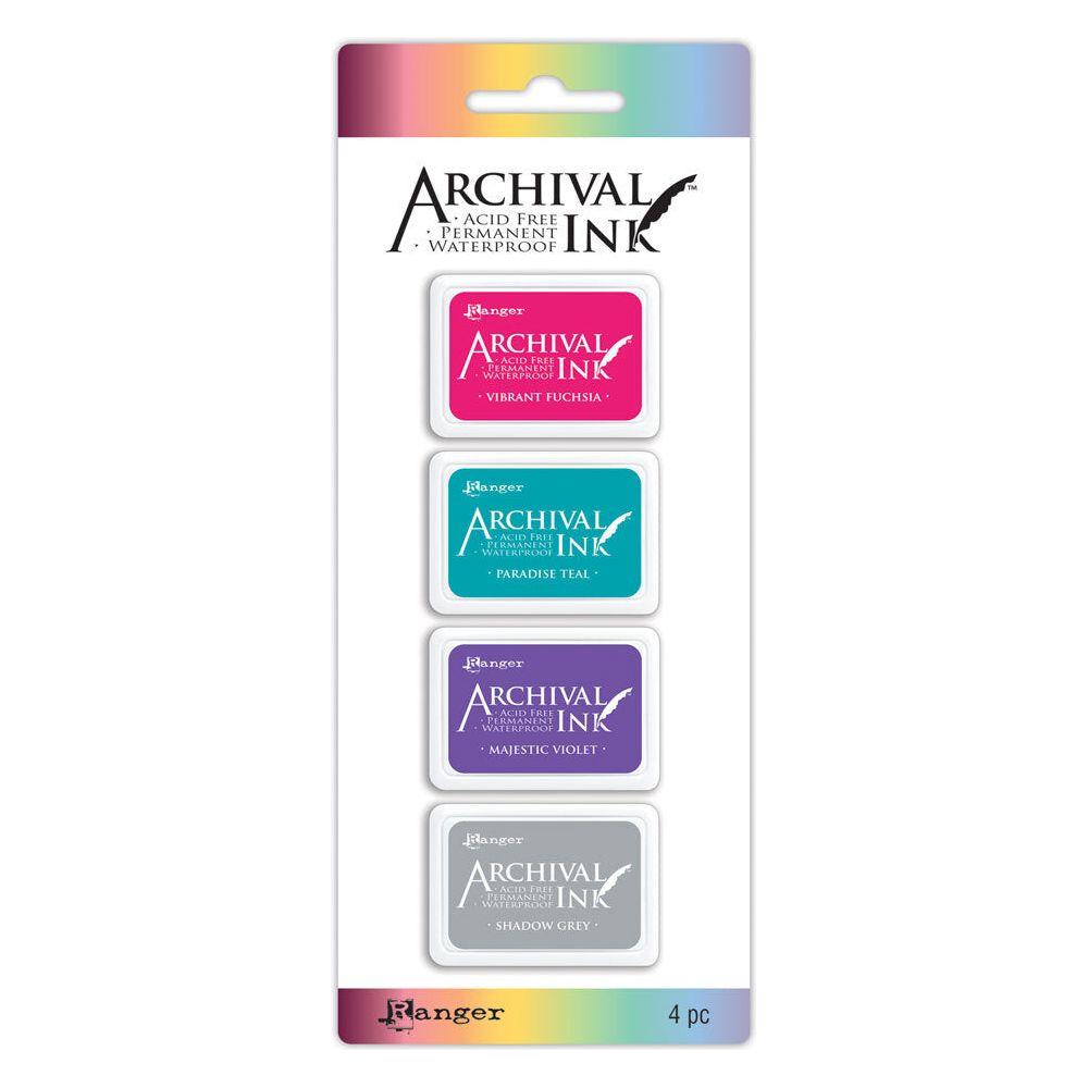 Ranger Mini Archival Ink Pads KIT 4 AIMK57703