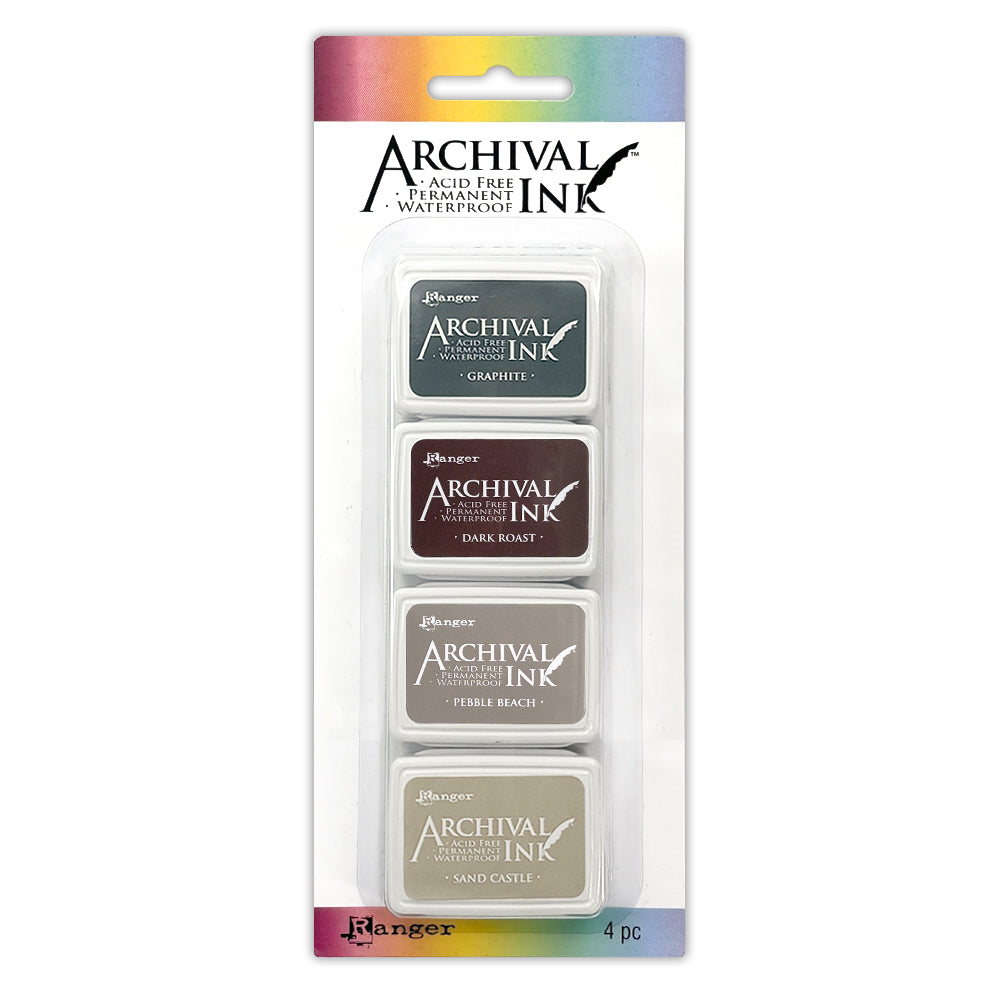 Ranger Mini Archival Ink Pads Kit 7 aimk95279