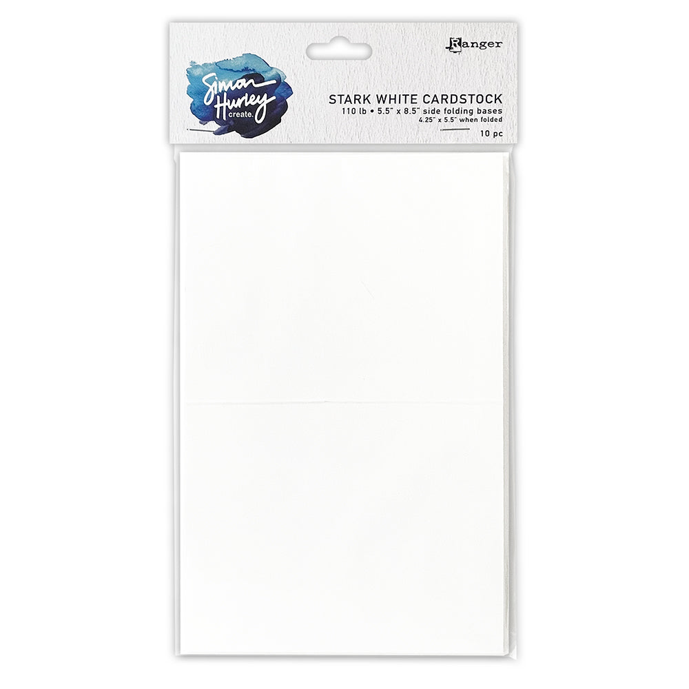 Ranger Simon Hurley 10 Stark White Side Folding Card Bases hua88073