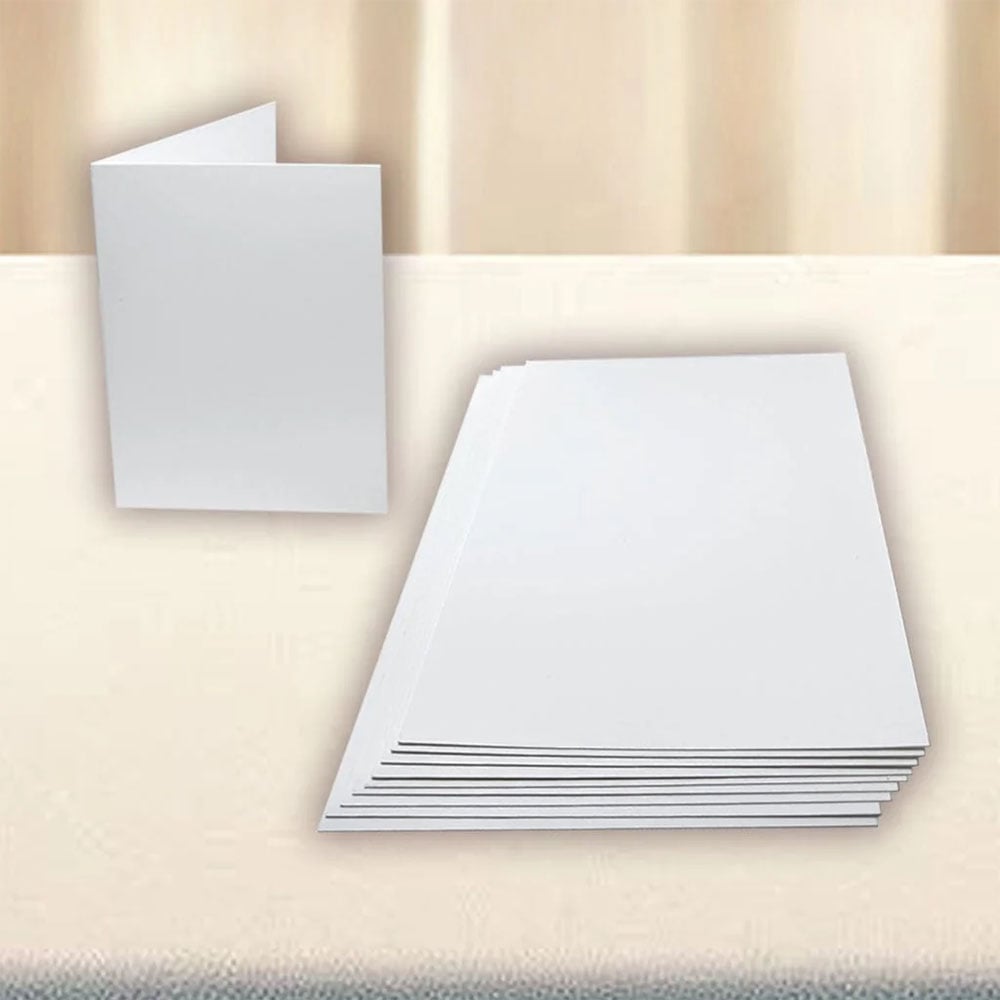 Ranger Simon Hurley 10 Stark White Side Folding Card Bases hua88073 Lifestyle Image