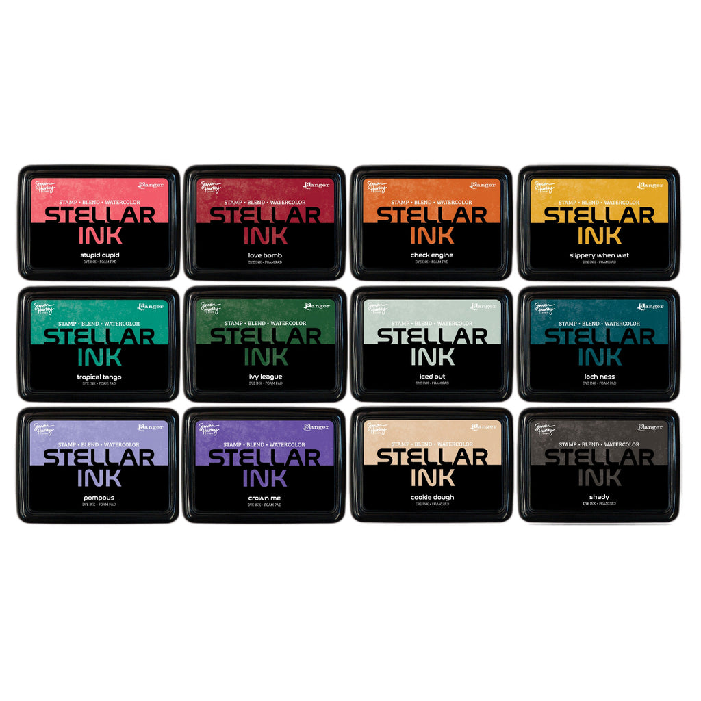 Ranger Simon Hurley 12 Stellar Ink Pads Bundle 2
