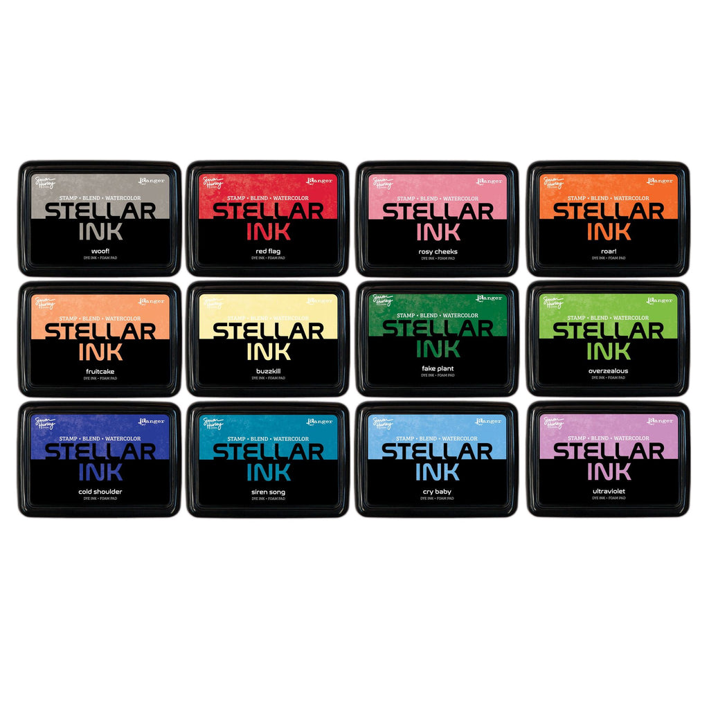 Ranger Simon Hurley 12 Stellar Ink Pads Bundle 3