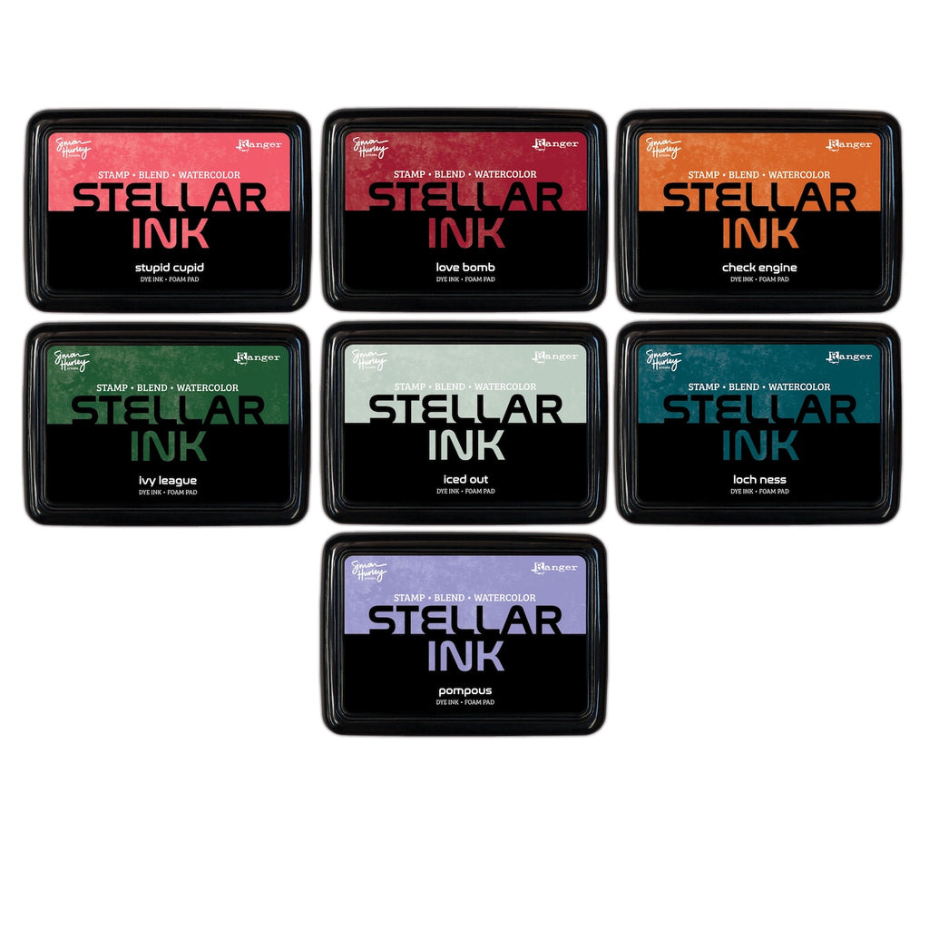 Ranger Simon Hurley 7 Stellar Ink Pads Bundle