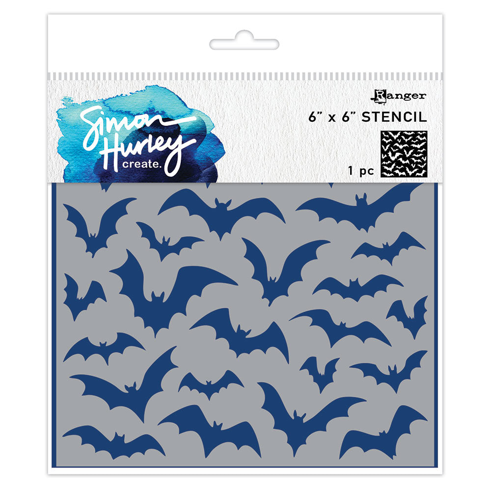 Ranger Simon Hurley Bat Brigade 6 x 6 Stencil hus94234