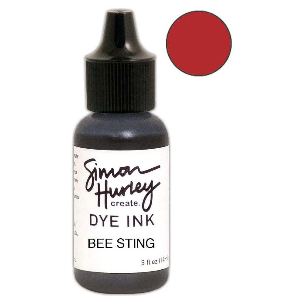 Ranger Simon Hurley Bee Sting Dye Ink Pad And Reinker Bundle HUI67337