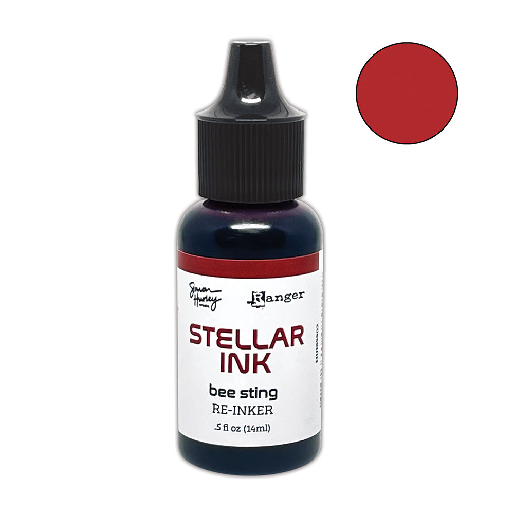 Ranger Simon Hurley Bee Sting Stellar Ink Pad And Reinker Bundle HUI89902