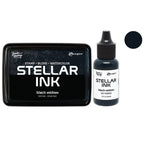 Ranger Simon Hurley Black Widow Stellar Ink Pad And Reinker Bundle
