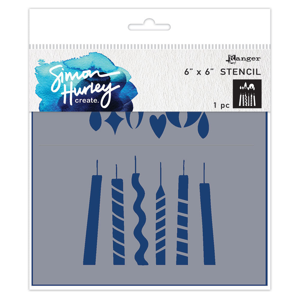 Ranger Simon Hurley Bold Candles Stencil hus93954