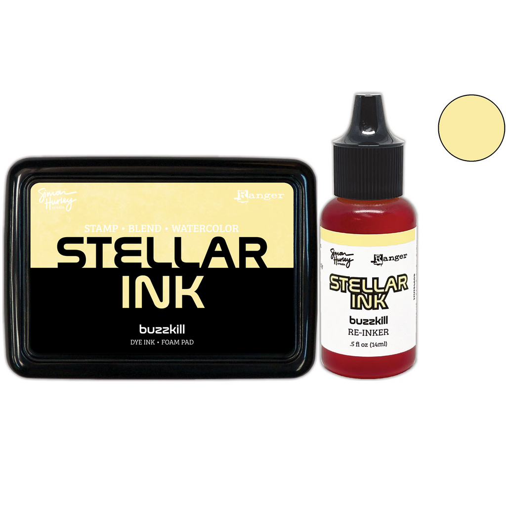 Ranger Simon Hurley Buzzkill Stellar Ink Pad And Reinker Bundle