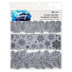 Ranger Simon Hurley Christmas Borders Cling Stamps hur92759