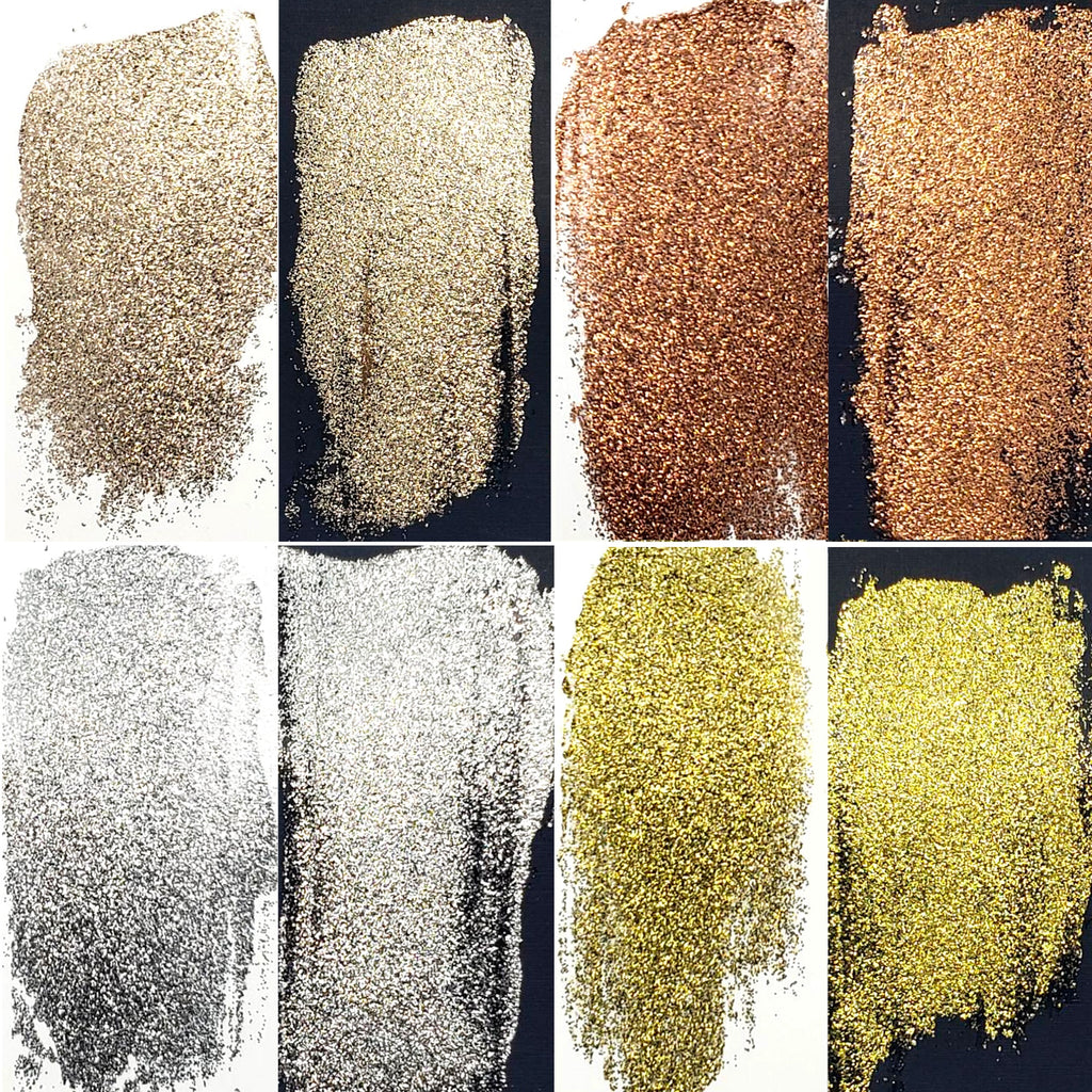 Ranger Simon Hurley Classic Metallics Astro Paste Bundle Swatch Compilation
