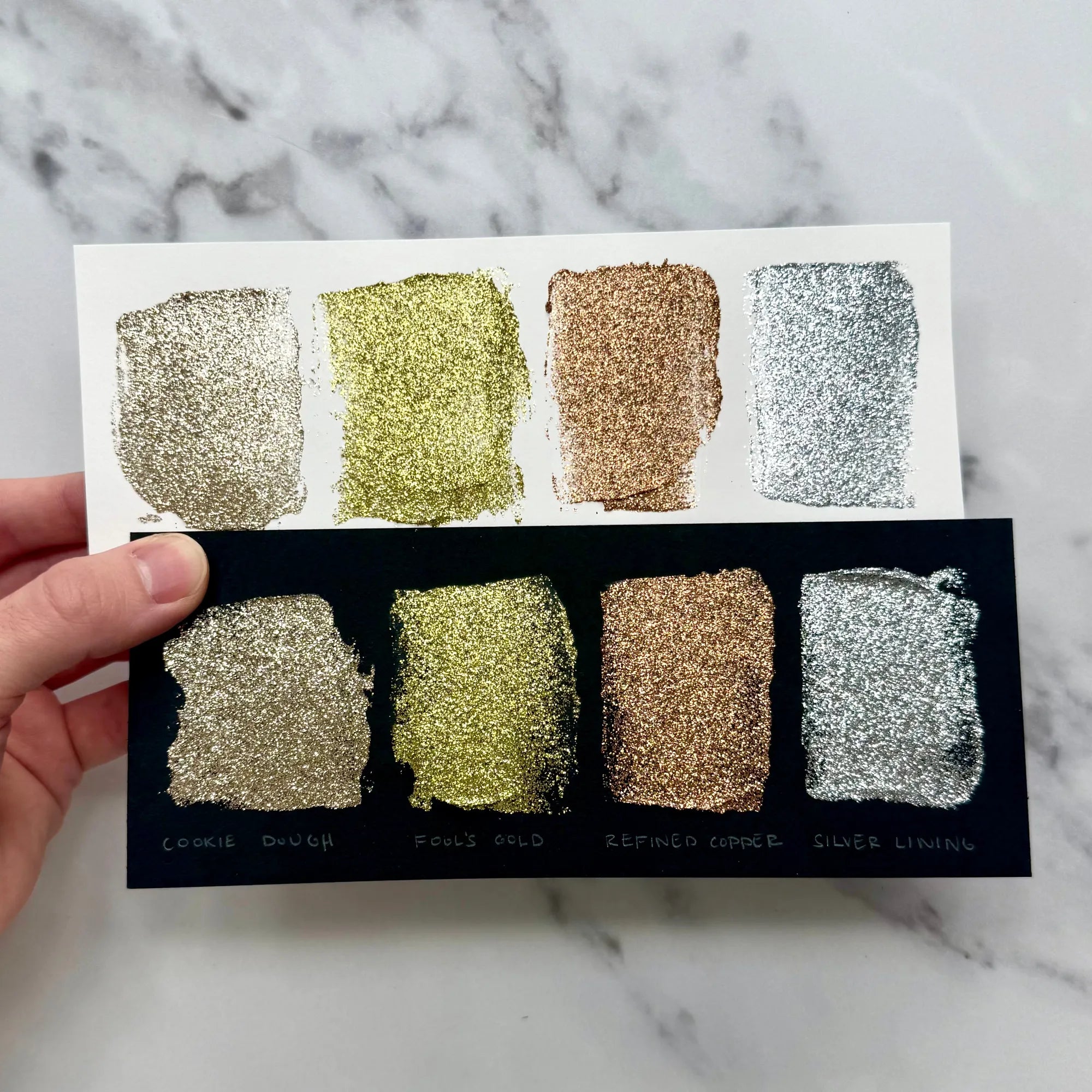 Ranger Simon Hurley Classic Metallics Astro Paste Bundle Swatches