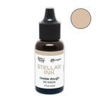 Ranger Simon Hurley Cookie Dough Stellar Ink Pad And Reinker Bundle Swatch HUI89971
