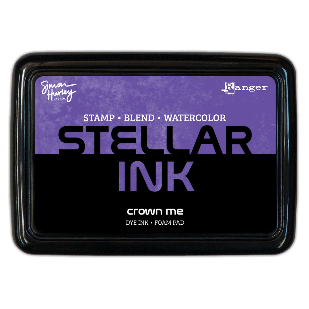 Ranger Simon Hurley Crown Me Stellar Ink Pad huf88585