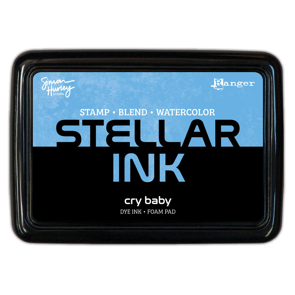Ranger Simon Hurley Cry Baby Stellar Ink Pad And Reinker Bundle HUF89490 ink pad