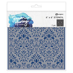 Ranger Simon Hurley Damask 6 x 6 Stencil hus94364