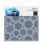 Ranger Simon Hurley Dazzling Snowflakes Stencil hus91653