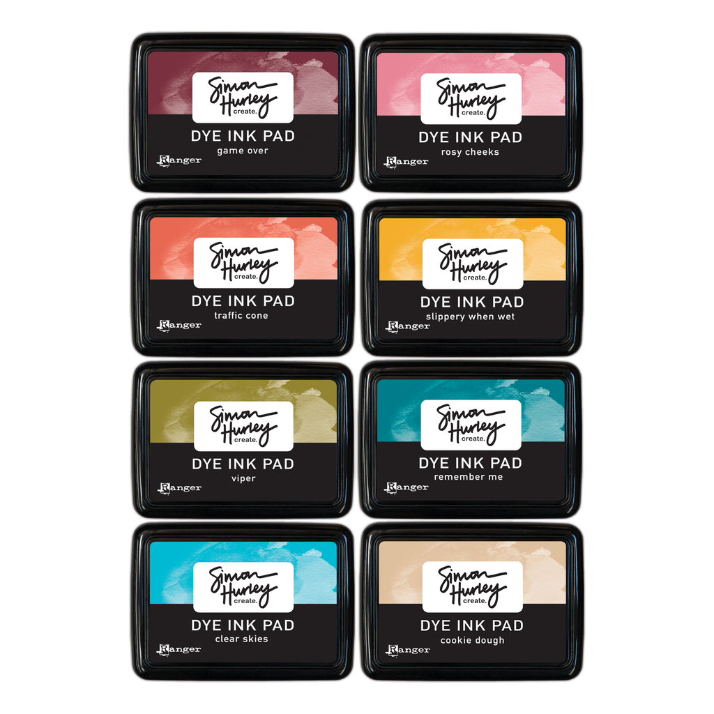 Ranger Simon Hurley Dye Ink Pads Bundle 4