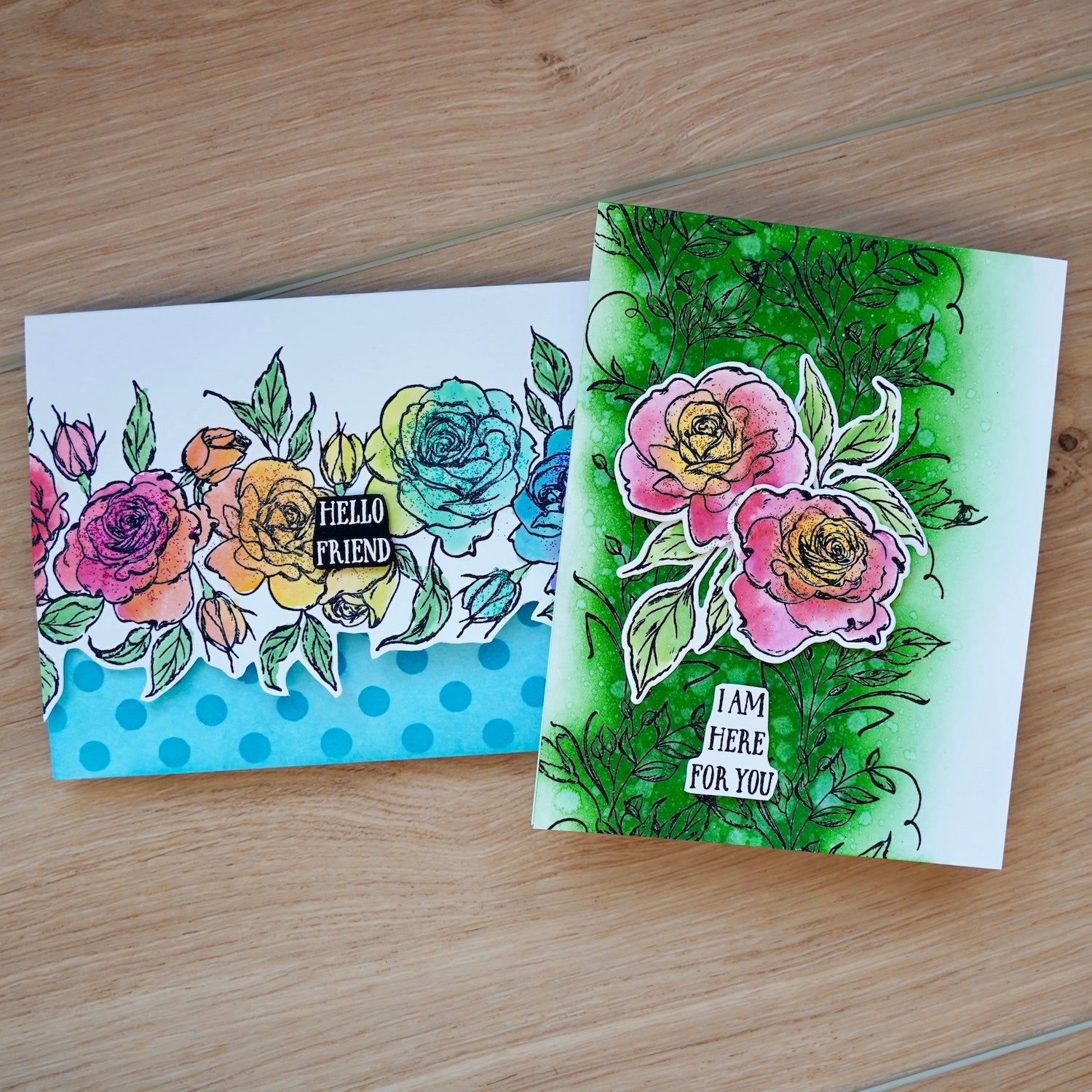 Ranger Simon Hurley Everyday Wreaths Clear Stamps And Dies Bundle Simon Hurley Cards