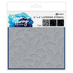 Ranger Simon Hurley Festive Holly Stencils hus94326