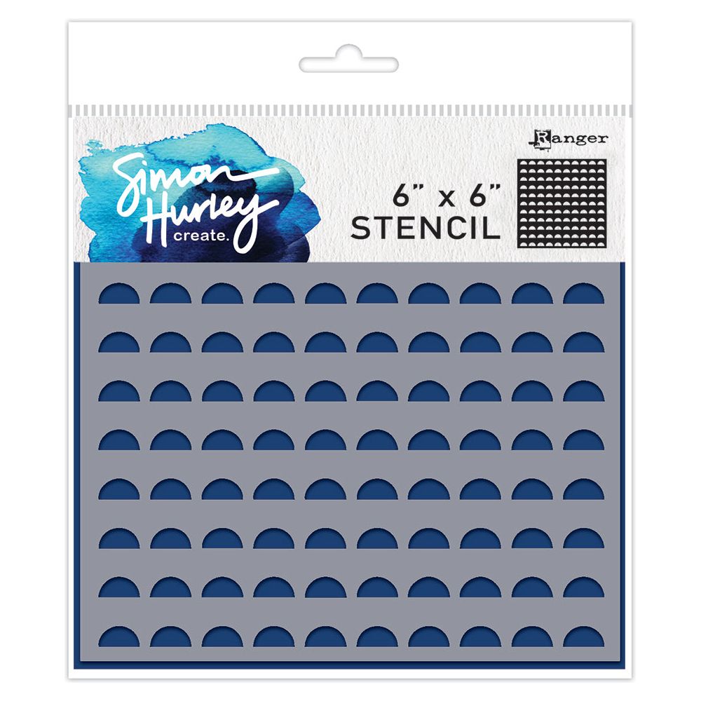 Ranger Simon Hurley Flip Flop Circles Stencil hus84853