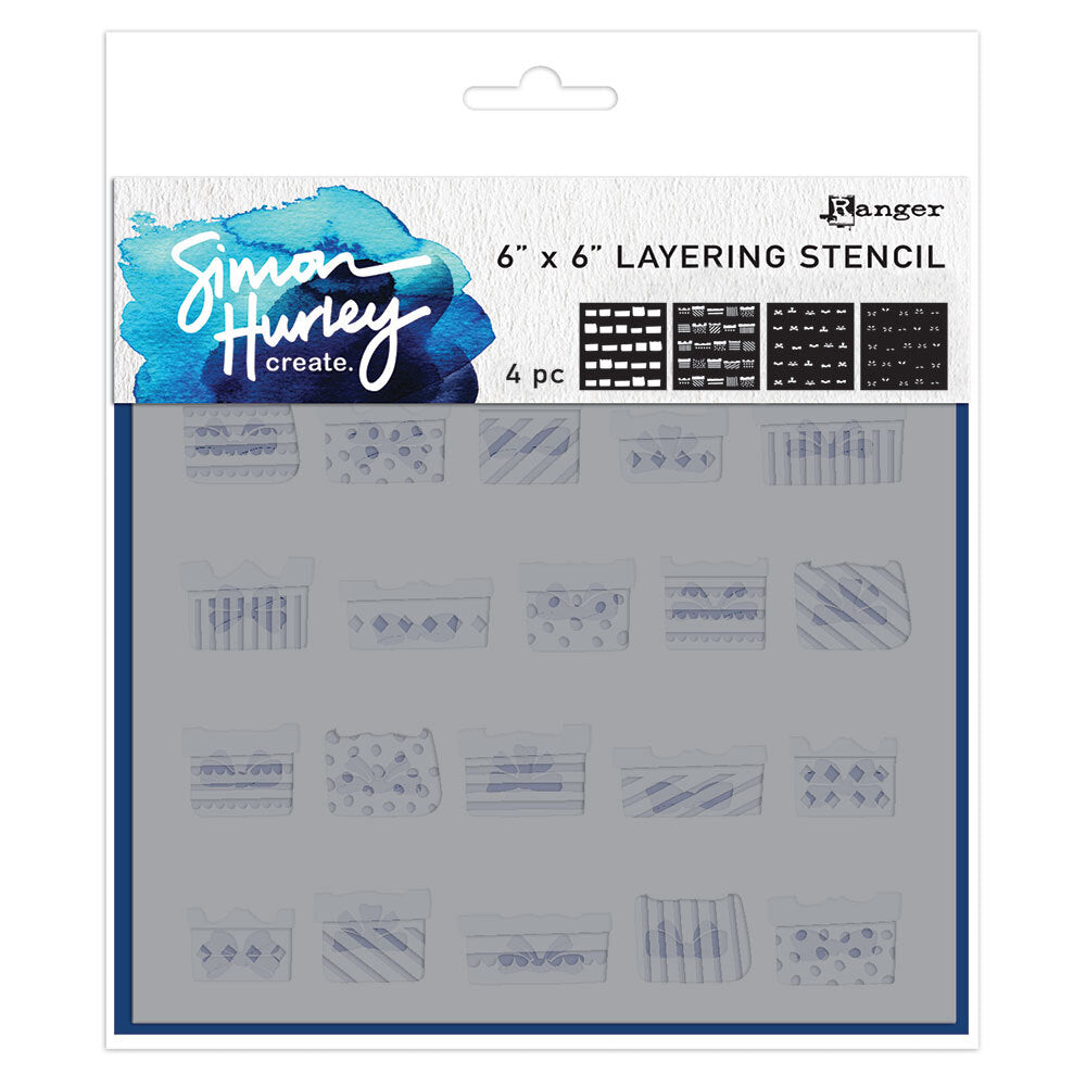 Ranger Simon Hurley Gifted Stencils Set hus93626