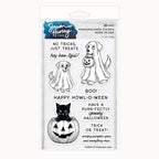 Ranger Simon Hurley Halloween Pets Clear Stamps And Dies Bundle HUR94173 Clear Stamp Set Alone