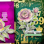Ranger Simon Hurley Happy Arches Stencils hus87885 Thank You For Your Kindness Card